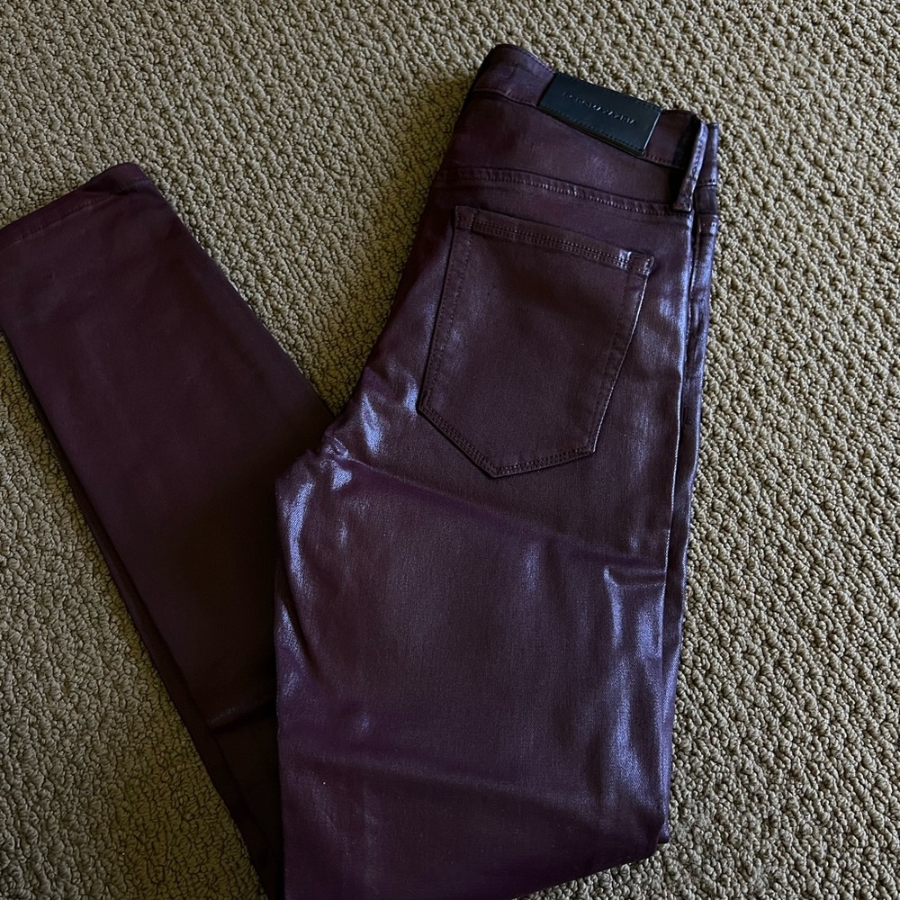 bcbgmaxazria skinny Leather pants
